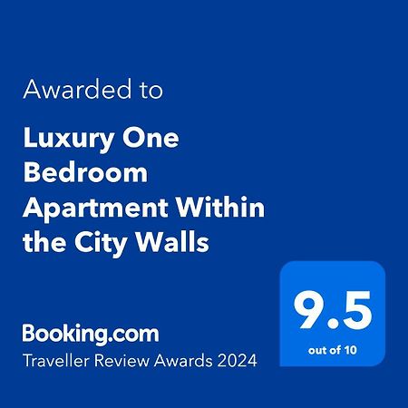 Luxury One Bedroom Apartment Within The City Walls York Eksteriør billede